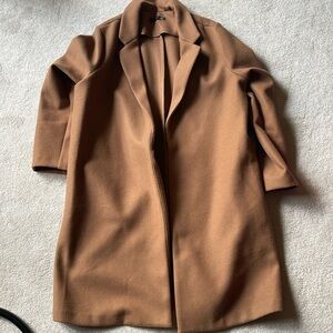 Tan over coat